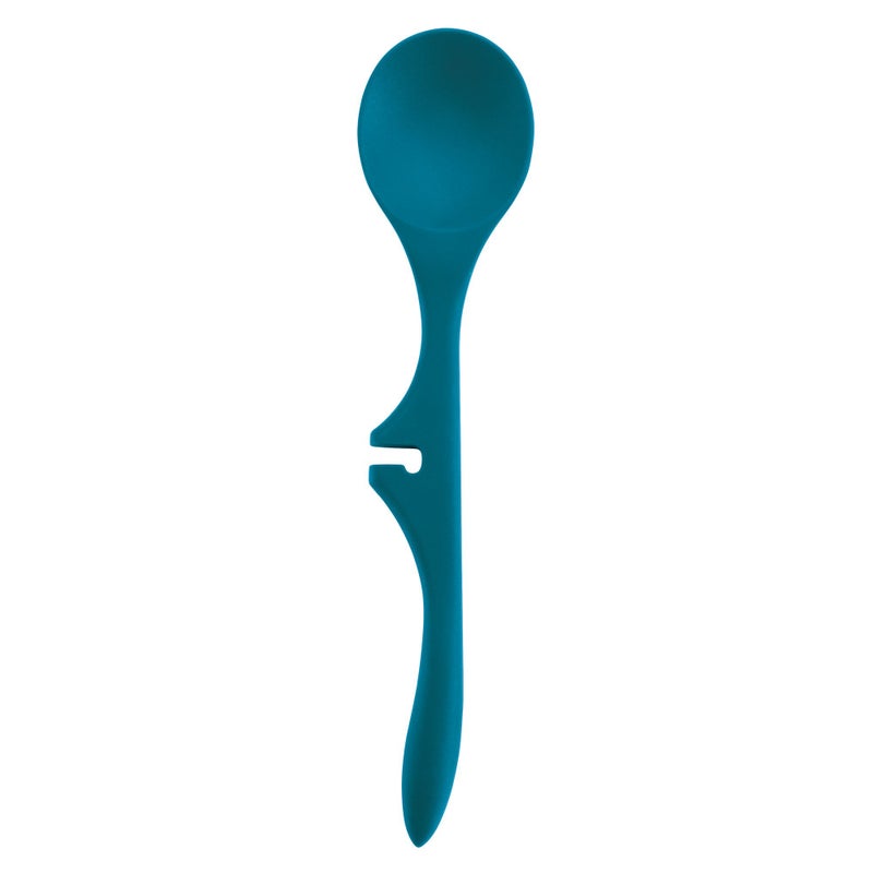 Rachael Ray Nonstick Kitchen Tools and Gadgets Lazy Spoon/Lazy Ladle Set, 2-Piece, Marine Blue, Small - 46834 - Image 4